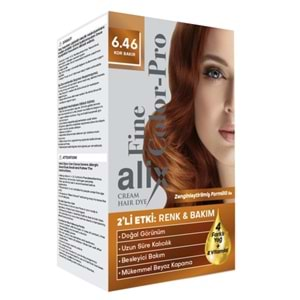 Alix 50ML Kit Saç Boyası 6.46 Kor Bakır (4 Lü Set)