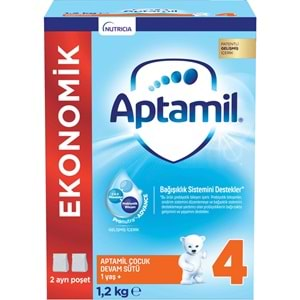 Nutrıcıa Aptamil 1200GR Devam Sütü No:4 (1+ Yaş) (6 Lı Set)