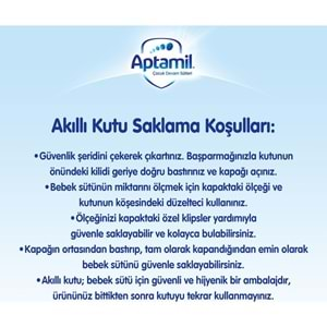 Nutrıcıa Aptamil 800GR Bebek Sütü No:1 (0-6 Ay) Doğumdan İtibaren (2 Li Set)