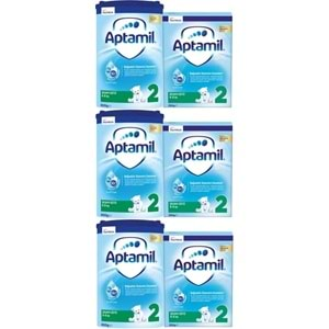 Nutrıcıa Aptamil 800GR+250GR:1050GR Devam Sütü No:2 (6-9 Ay) Avantaj Pk (3 Lü Set)