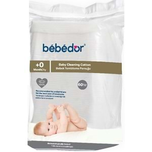 Bebedor Bebek Temizleme Pamuğu 1440 Adet (24Pk*60)