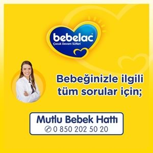 Bebelac 400GR No:1 Bebek Sütü (0-6 Ay) Doğumdan İtibaren (9 Lu Set)