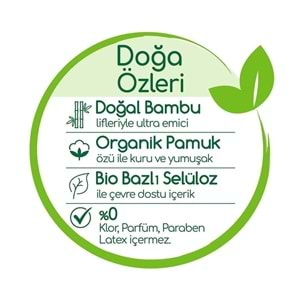 Bebem Bebek Bezi Natural Jumbo Aylık Pk Beden:1 (2-5Kg) Yenidoğan 160 Adet