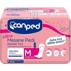 Canped Mesane Pedi Ultra Medium-Orta 48 Adet (4PK*12)