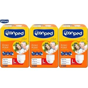 Canped Emici Külot Hasta Bezi Büyük-Large 24 Adet (3Pk*8)