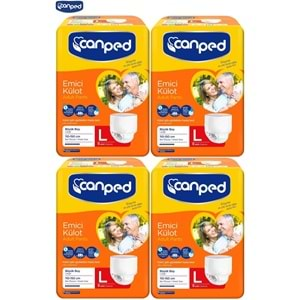 Canped Emici Külot Hasta Bezi Büyük-Large 32 Adet (4Pk*8)