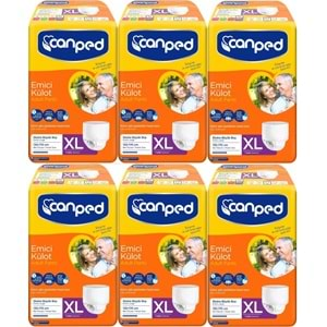 Canped Emici Külot Hasta Bezi XL-Extra Large Büyük Adet 42 (6PK*7)