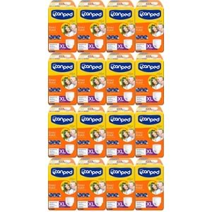 Canped Emici Külot Hasta Bezi XL-Extra Large Büyük Adet 112 (16PK*7)