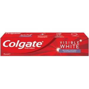 Colgate Diş Macunu 75ML Visible White/Görünür Beyazlık (3 Lü Set)