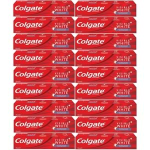 Colgate Diş Macunu 75ML Visible White/Görünür Beyazlık (18 Li Set)