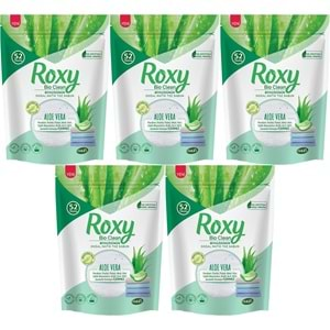 Dalan Roxy Bio Clean Matik Sabun Tozu 1.6Kg Aloe Vera (5 Li Set) (260 Yıkama)