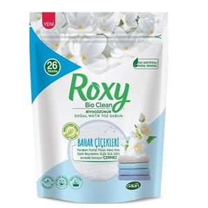 Dalan Roxy Bio Clean Matik Sabun Tozu 800GR Bahar Çiçekleri (4 Lü Set) (104 Yıkama)