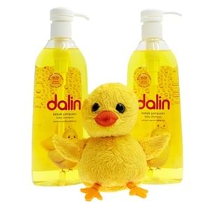 Dalin Bebek Şampuanı 500ML+500ML (Peluş Civciv Oyuncak Hediyeli) (4 Lü Set)