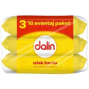 Dalin Islak Havlu Mendil Klasik 56 Yaprak 18 Li Set (1008 Yaprak)