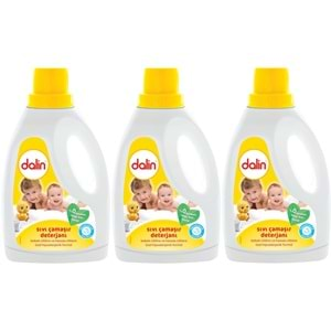 Dalin Çamaşır Deterjanı 1.5LT Klasik (Hassas ve Hipoalerjenik Formül) (3 Lü Set)