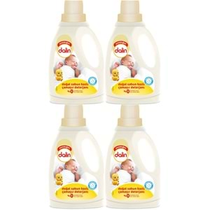 Dalin Çamaşır Deterjanı 1500ML Sensitive Sabun Kokulu (4 Lü Set)