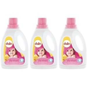 Dalin Çamaşır Yumuşatıcı 1.5LT Düş Bahçesi (3 Lü Set) (Bebeklere Özel)