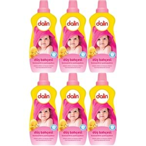 Dalin Çamaşır Yumuşatıcı Konsantre 1200ML Düş Bahçesi (6 Lı Set)