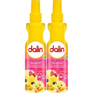 Dalin Kolay Saç Tarama Spreyi 200ML Badem Özlü (2 Li Set)