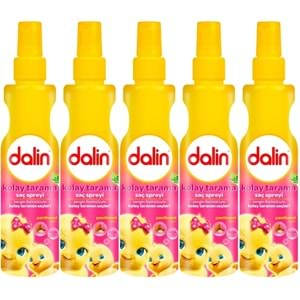 Dalin Kolay Saç Tarama Spreyi 200ML Badem Özlü (6 Lı Set)