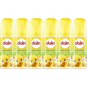 Dalin Bebek Kolonyası 150ML Orman Esintisi (Turunçgiller-Yasemin-Misk Kokulu) (6 Lı Set)