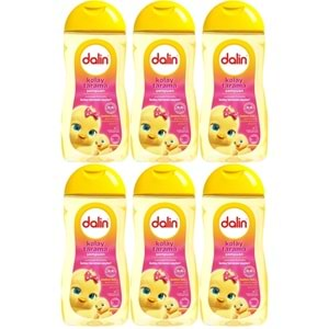 Dalin Bebek Kolay Tarama Şampuanı 200ML Badem Özlü (6 Lı Set)