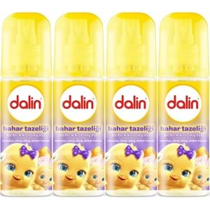 Dalin Bebek Kolonyası 150ML Bahar Tazeliği (Manolya-Ylang,Ylang-Amber Kokulu) (4 Lü Set)