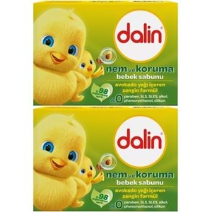 Dalin Bebek Sabunu 100GR Avakadolu (2 Li Set)