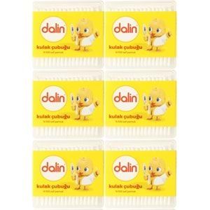 Dalin Kulak Çubuğu 100 Adet (6 Lı Set)