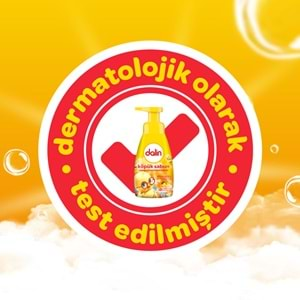 Dalin Köpük Sabun 200ML Mango ve Portakal Kokulu Çoçuklarınız İçin (3 Lü Set)