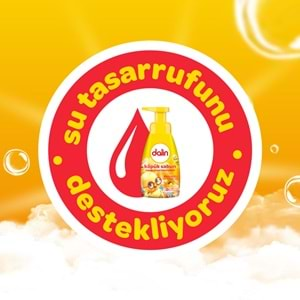 Dalin Köpük Sabun 200ML Mango ve Portakal Kokulu Çoçuklarınız İçin (6 Lı Set)