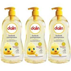 Dalin Bebek Şampuanı 500ML Klasik Pompalı (3 Lü Set)