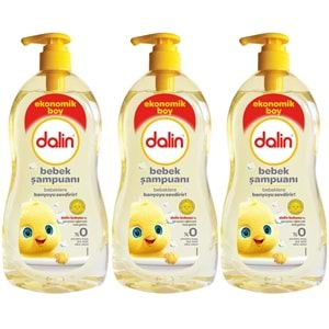 Dalin Bebek Şampuanı 900ML Klasik Pompalı (3 Lü Set)