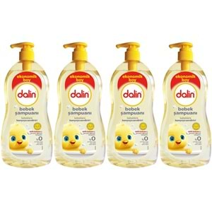 Dalin Bebek Şampuanı 900ML Klasik Pompalı (4 Lü Set)