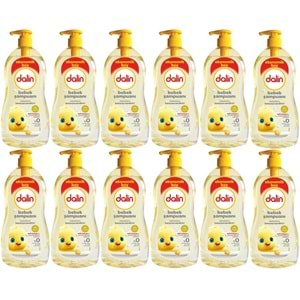 Dalin Bebek Şampuanı 900ML Klasik Pompalı (12 Li Set)