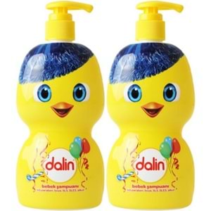 Dalin Bebek Şampuanı 500ML (Eğlen Öğren Serisi) Pompalı (2 Li Set)