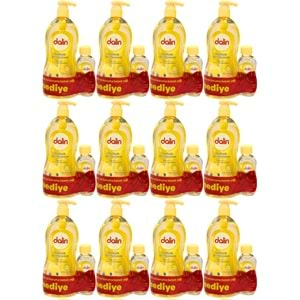 Dalin Bebek Şampuanı Klasik 700ML Pompalı + Bebek Yağı Hediye 100ML (Nem Koruma) (12 Li Set)