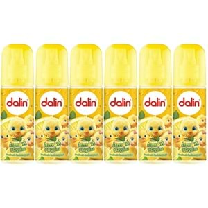 Dalin Bebek Kolonyası 150ML Limon Çiçeği (Limon-Bergomat-Papatya) (6 Lı Set)