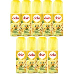 Dalin Bebek Kolonyası 150ML Limon Çiçeği (Limon-Bergomat-Papatya) (9 Lu Set)