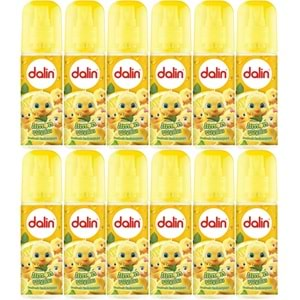 Dalin Bebek Kolonyası 150ML Limon Çiçeği (Limon-Bergomat-Papatya) (12 Li Set)