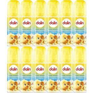 Dalin Bebek Kolonyası 150ML Deniz Esintisi (Bergomat-Zambak-Misk Kokulu) (12 Li Set)