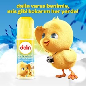 Dalin Bebek Kolonyası 150ML Deniz Esintisi (Bergomat-Zambak-Misk Kokulu) (24 Lü Set)