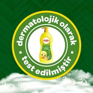 Dalin Bebek Saç & Vücut Şampuanı 700ML Nem ve Koruma Avakado Özlü (Pompalı) (12 Li Set)