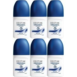 Deotak Roll-On 35ML Original (Formen/Erkek) (6 Lı Set)