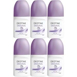 Deotak Roll-On 35ML Original (Women/Kadın) (6 Lı Set)