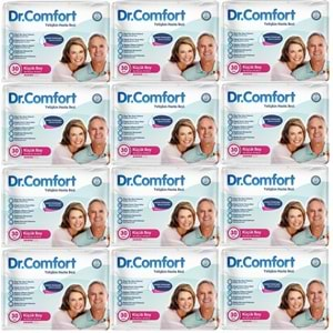 Dr.Comfort Yetişkin Hasta Bezi Bel Bantlı Tekstil Yüzeyli S - Küçük - Small 360 Adet (12PK*30)