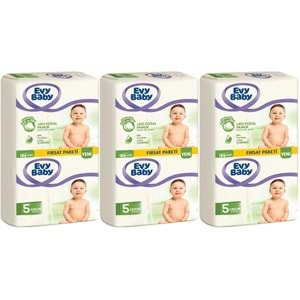 Evy Baby Bebek Bezi Beden:5 (11-18KG) Junior 132 Adet Aylık Fırsat Pk