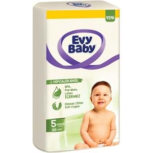 Evy Baby Bebek Bezi Beden:5 (11-18KG) Junior 198 Adet Aylık Süper Fırsat Pk