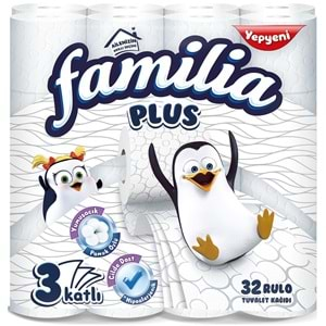 Familia Plus Tuvalet Kağıdı 3 Katlı 96 Lı Paket (3pk*32)