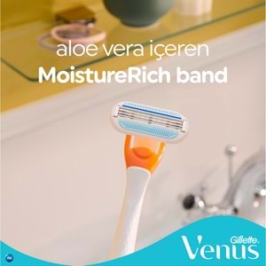 Gillette Venus Riviera Kullan At Kadın Tıraş Bıçağı 4 Lü Set (2PK*2)